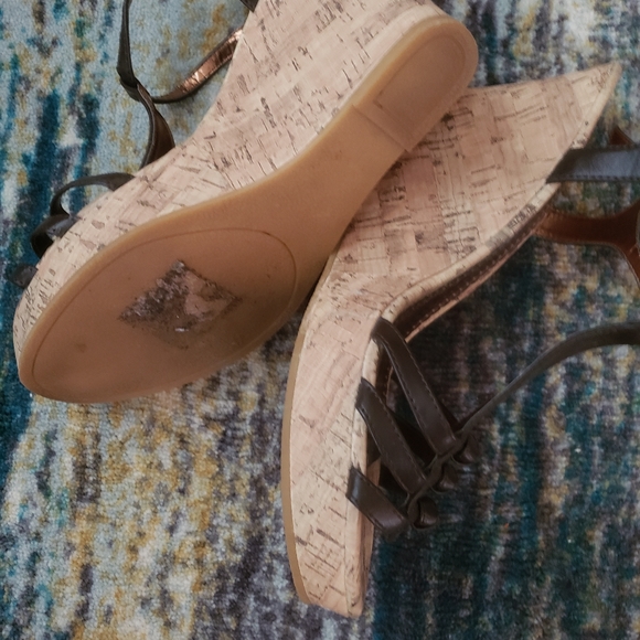 Unlisted Cork Wedge Sandals - Picture 4 of 15